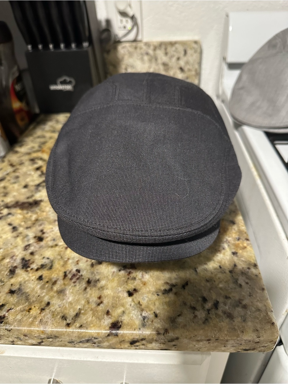 Bailey Of Hollywood Black Cotton Driver Cap